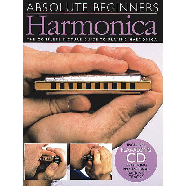 Hal Leonard, Absolute Beginners: Harmonica-The Complete Picture Guide to Playing Harmonica