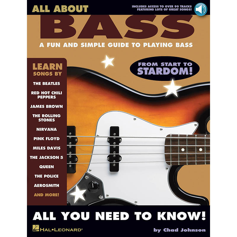 Hal Leonard, All About Bass-A Fun and Simple Guide to Playing Bass