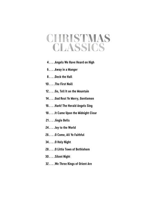 Hal Leonard, Christmas Classics - Deluxe Guitar Play-Along Vol. 19