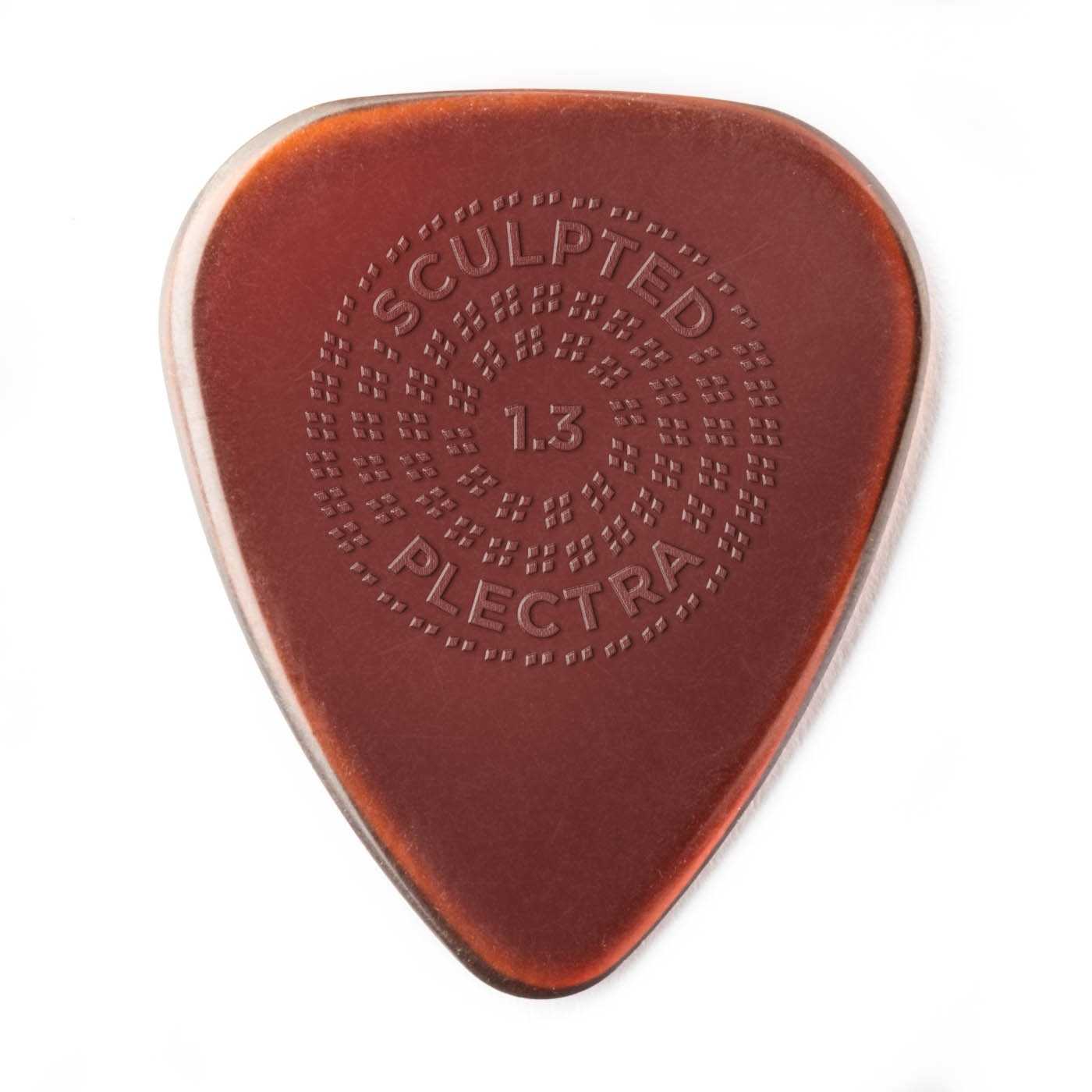 Dunlop, Dunlop Primetone Sculpted Plectra, Ultex Standard with Grip, 1.30MM Thick, Three Pack