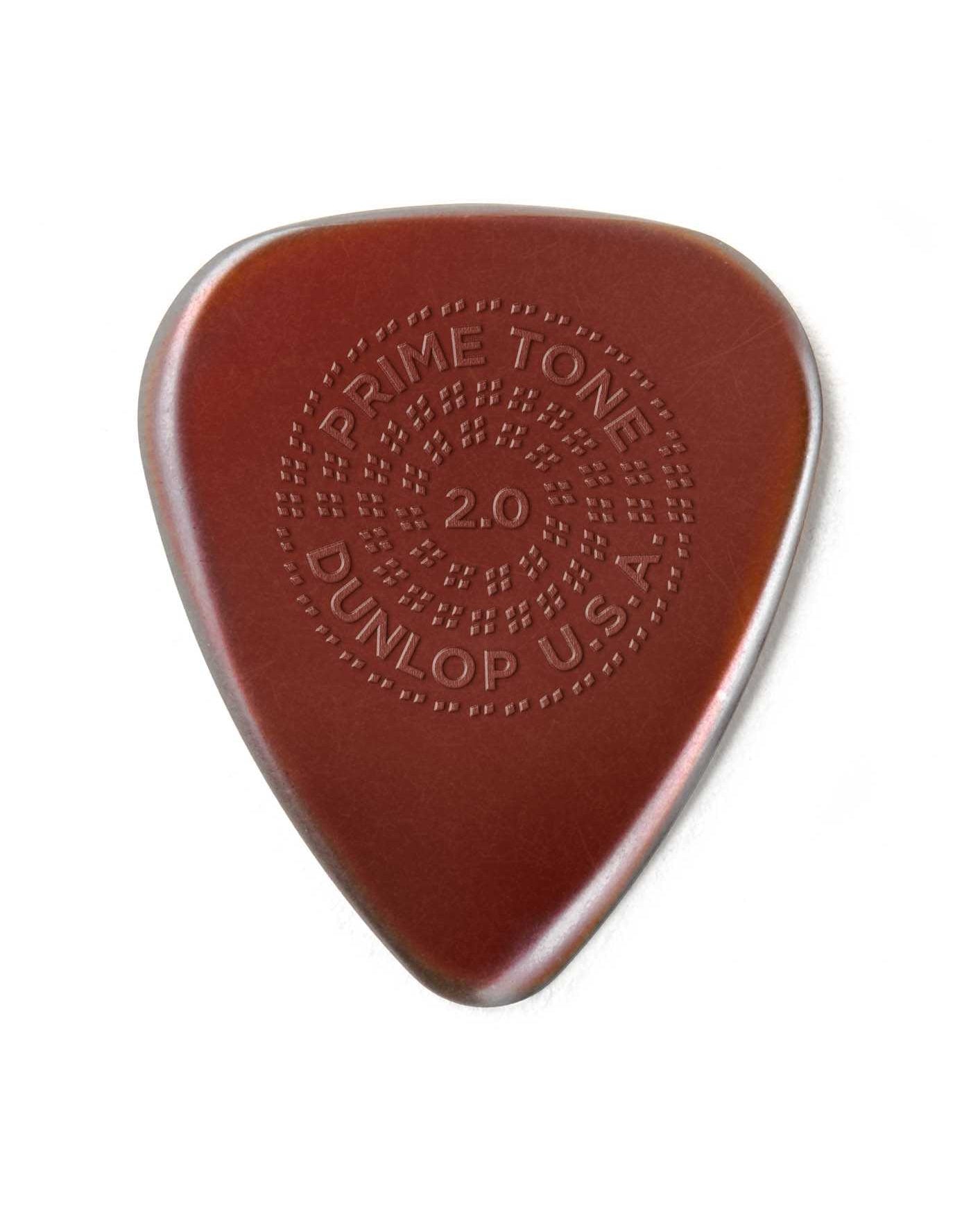 Dunlop, Dunlop Primetone Sculpted Plectra, Ultex Standard with Grip, 2.00MM Thick, Three Pack