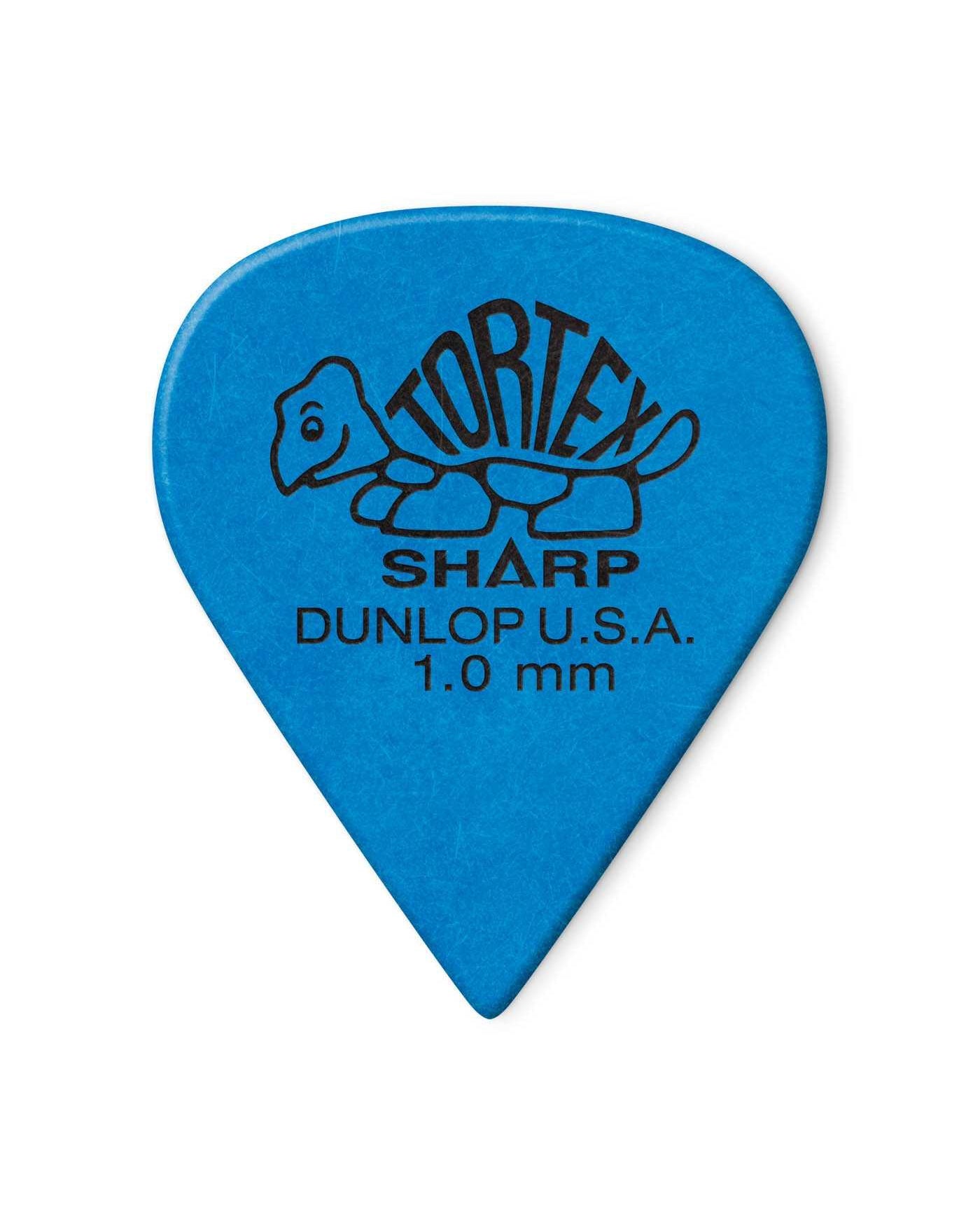 Dunlop, Dunlop Tortex Sharp 1.00MM Flatpick Player's Pack, 12 Picks