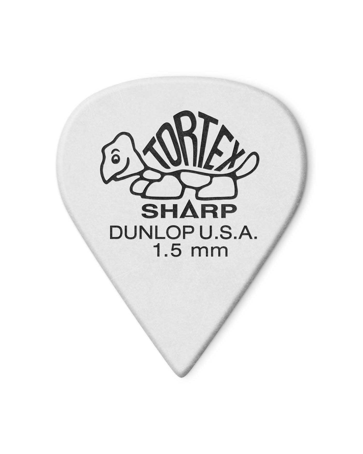 Dunlop, Dunlop Tortex Sharp 1.50MM Flatpick Player's Pack, 12 Picks