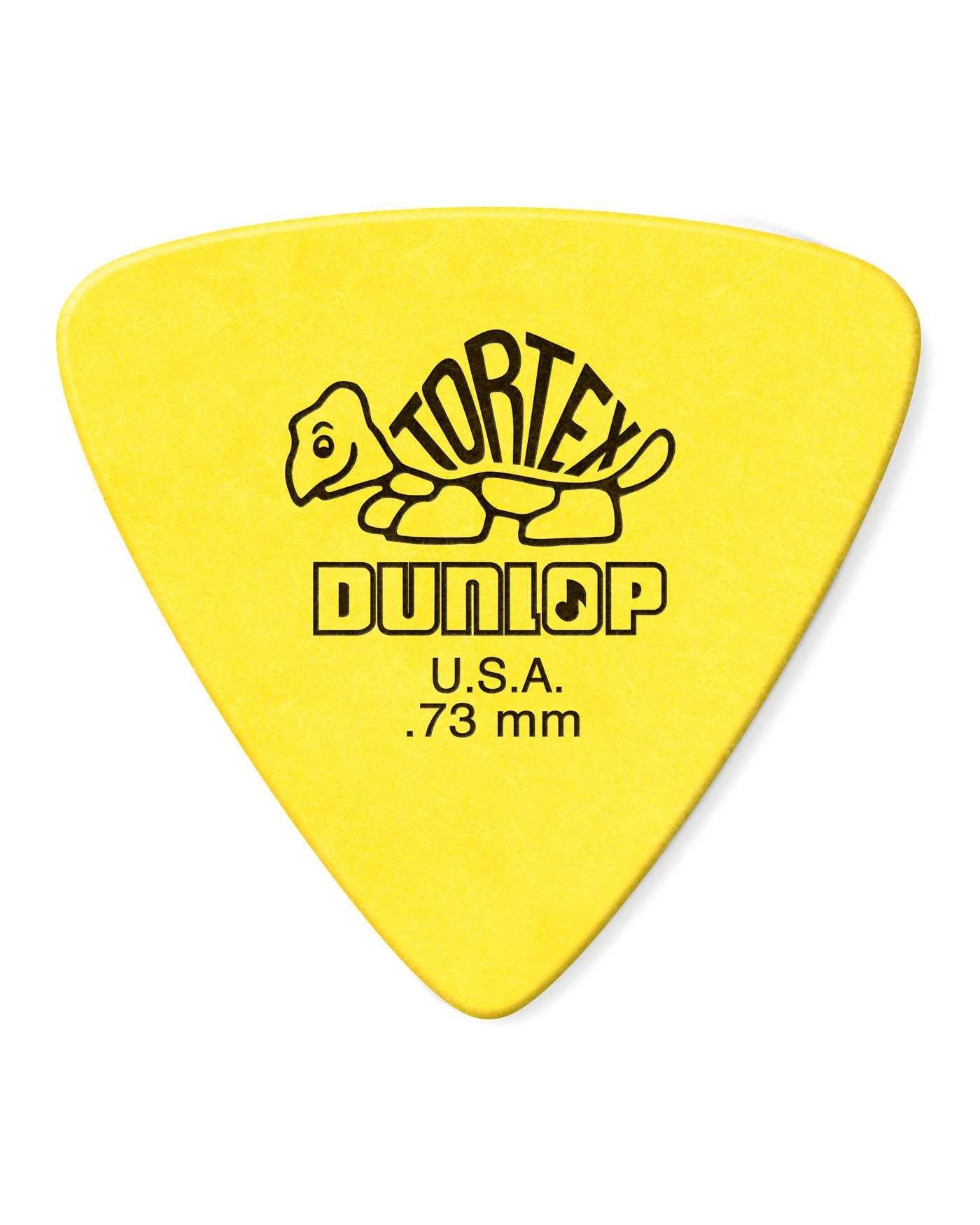 Dunlop, Dunlop Tortex Triangle .73MM Flatpick Player's Pack, 6 Picks