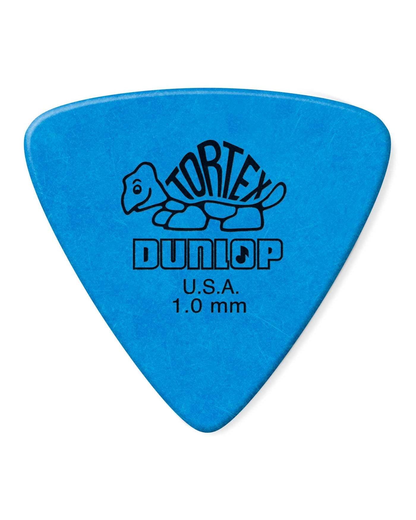 Dunlop, Dunlop Tortex Triangle 1.00MM Flatpick Player's Pack, 6 Picks