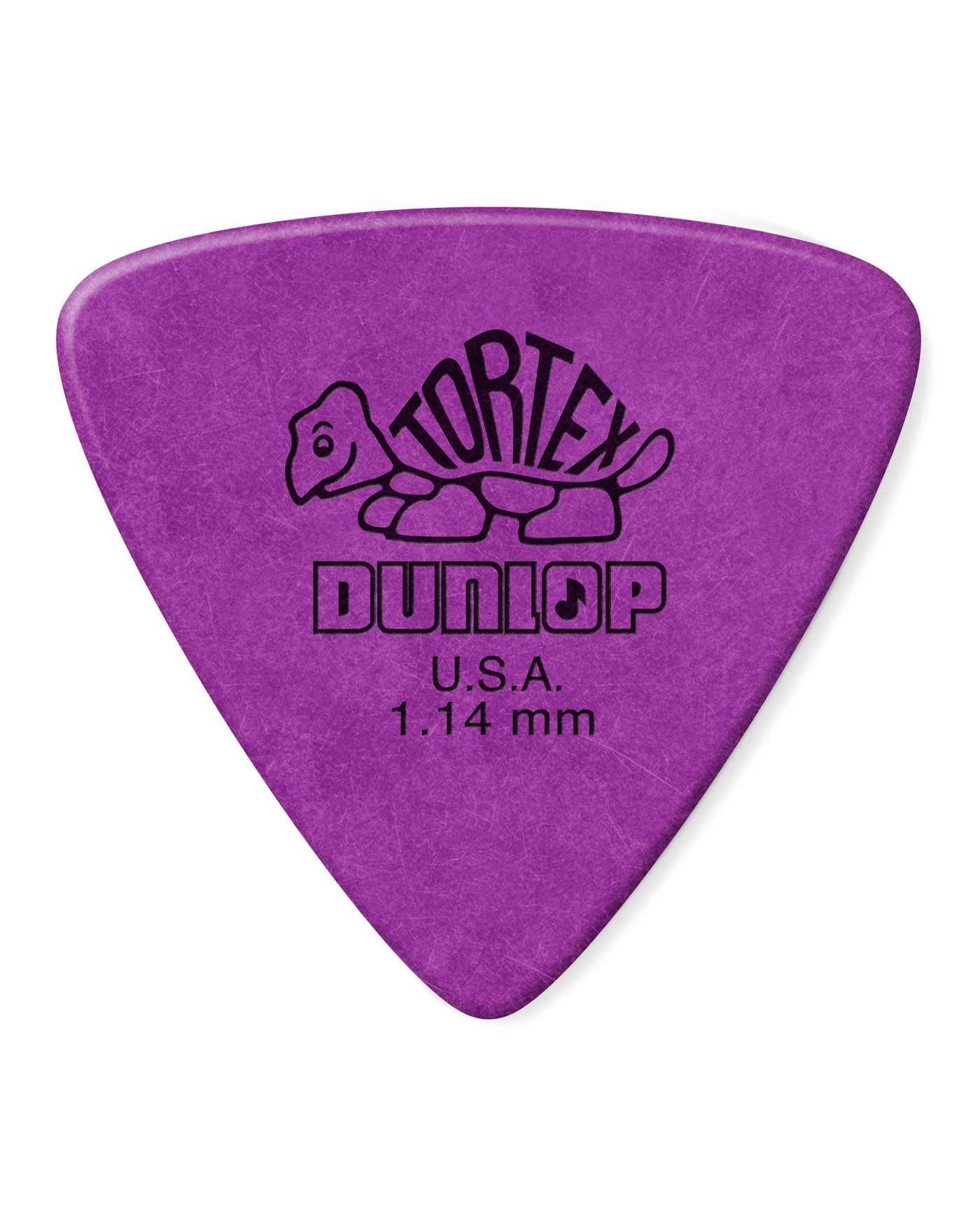 Dunlop, Dunlop Tortex Triangle 1.14MM Flatpick Player's Pack, 6 Picks