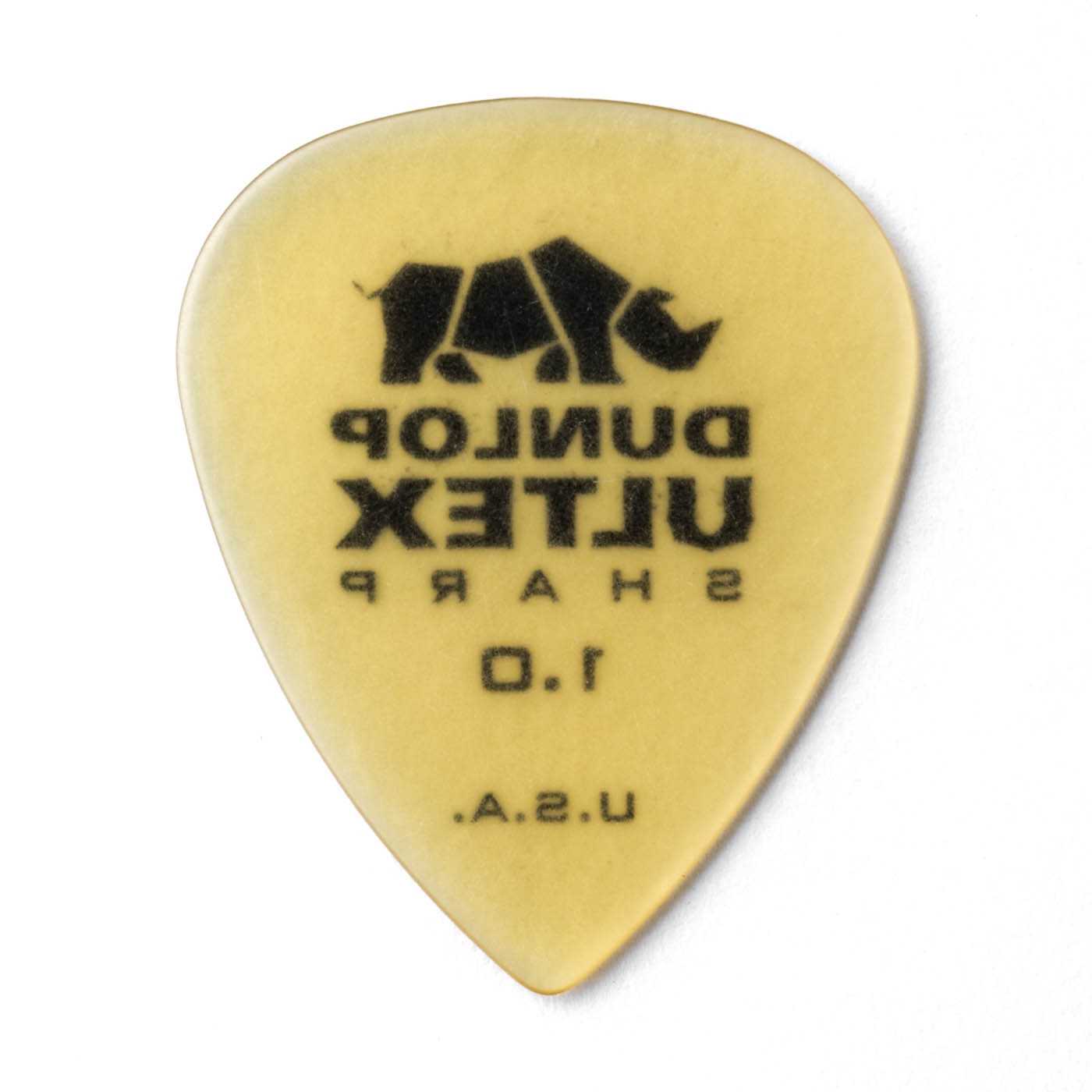 Dunlop, Dunlop Ultex Sharp 1.00MM Flatpick Player's Pack, 6 Picks