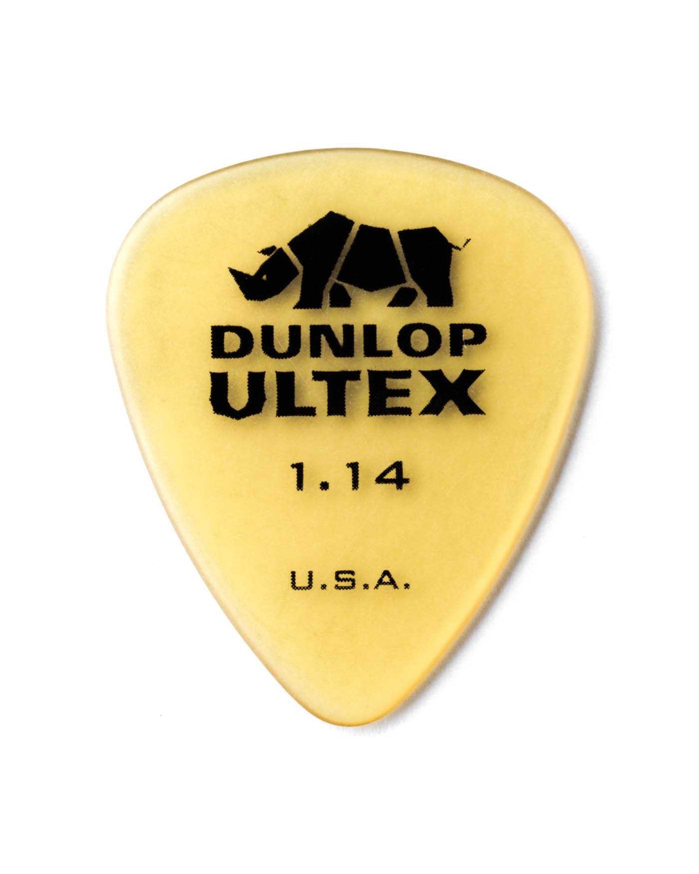 Dunlop, Dunlop Ultex Standard 1.14MM Flatpick Player's Pack, 6 Picks