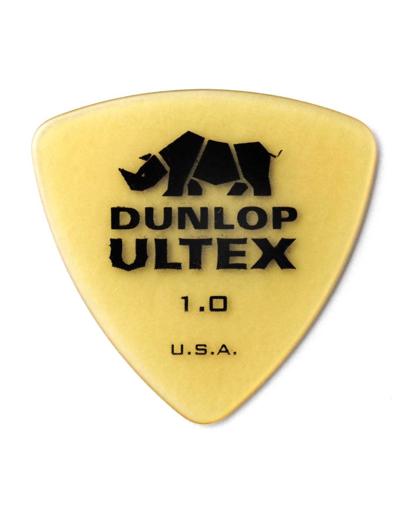 Dunlop, Dunlop Ultex Triangle 1.00MM Flatpick Player's Pack, 6 Picks