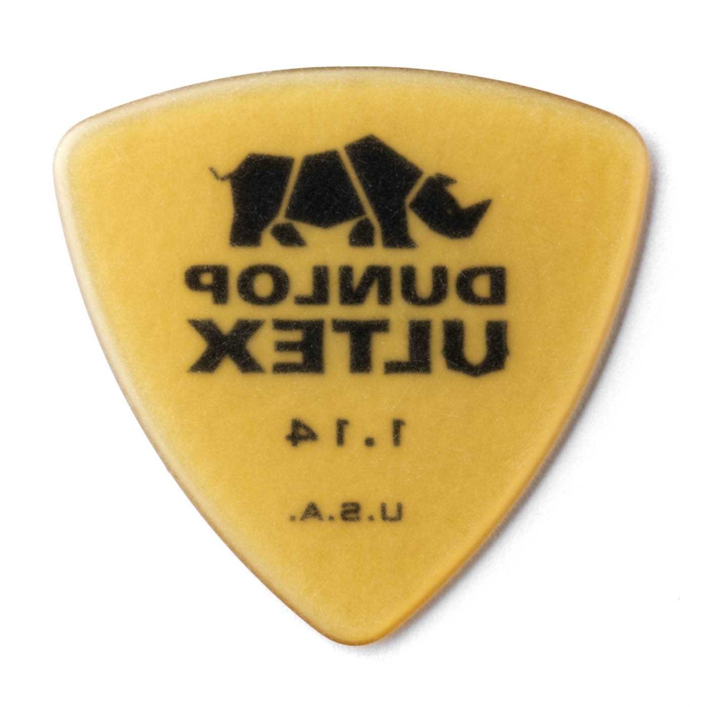 Dunlop, Dunlop Ultex Triangle 1.14MM Flatpick Player's Pack, 6 Picks