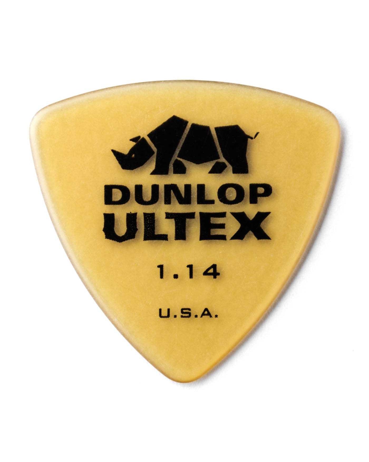 Dunlop, Dunlop Ultex Triangle 1.14MM Flatpick Player's Pack, 6 Picks