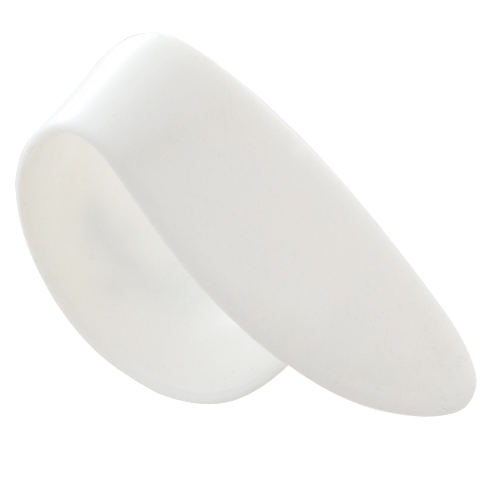 Dunlop, Dunlop White Plastic Thumbpick, Extra Large