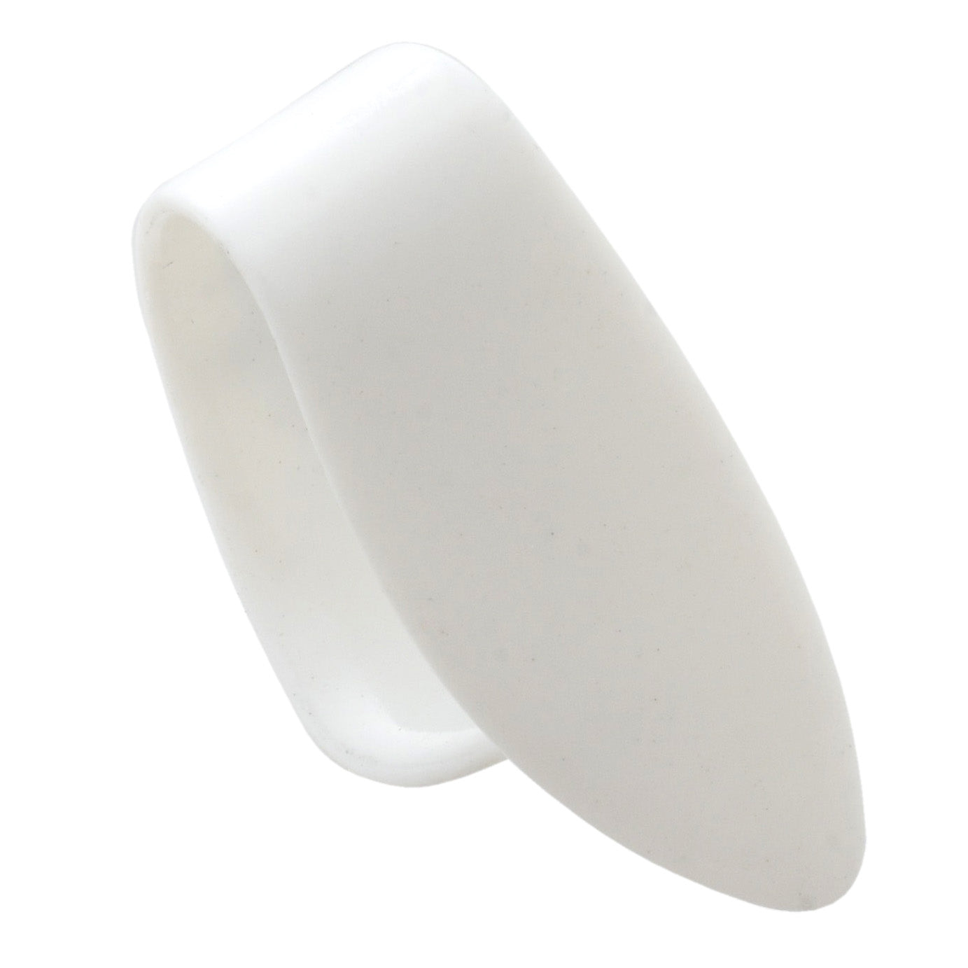 Dunlop, Dunlop White Plastic Thumbpick, Medium